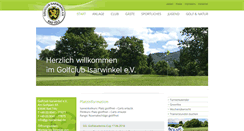 Desktop Screenshot of gc-isarwinkel.de